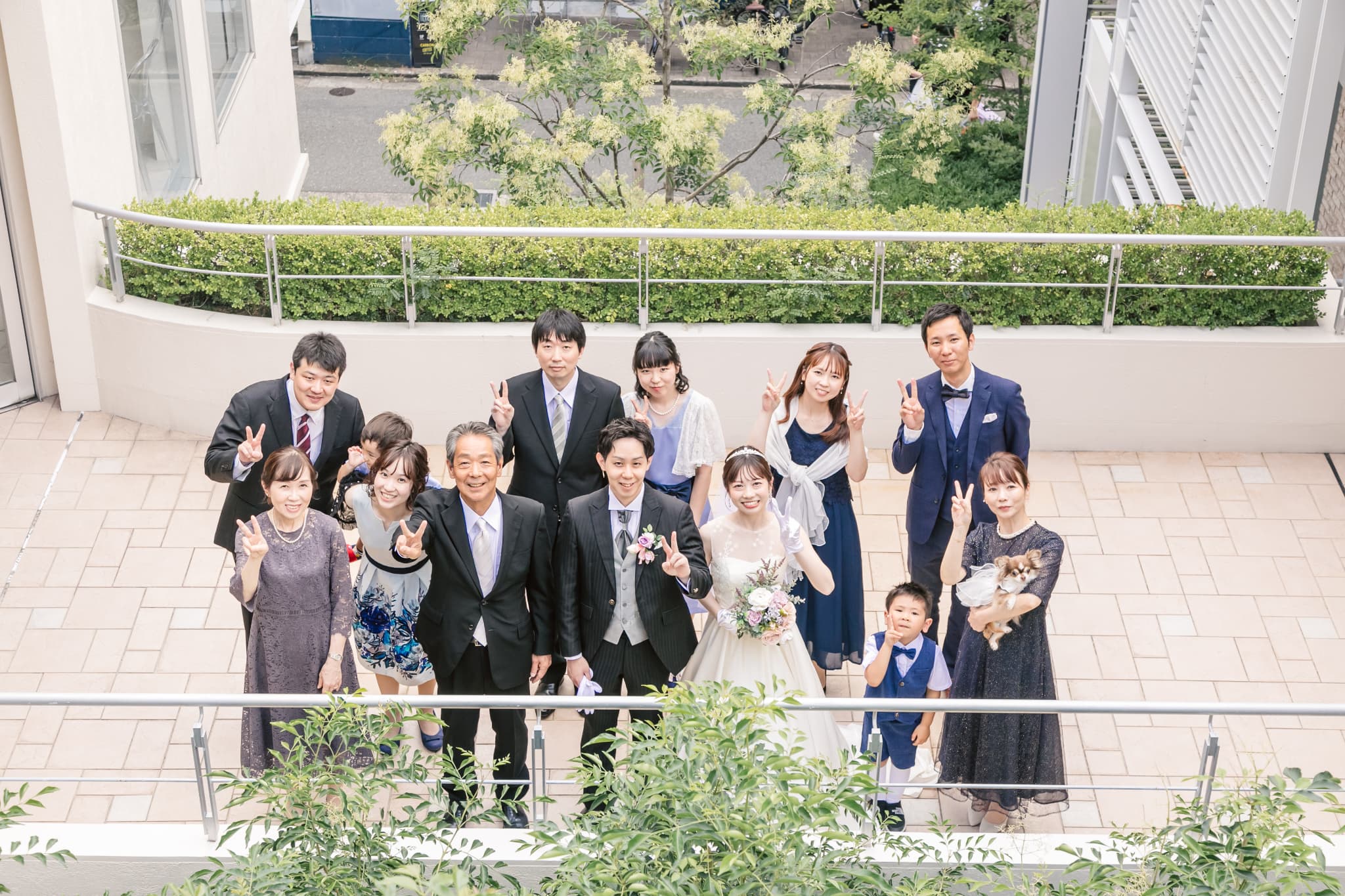 ウェディングレポート第二弾★かわいいゲストがお手伝い